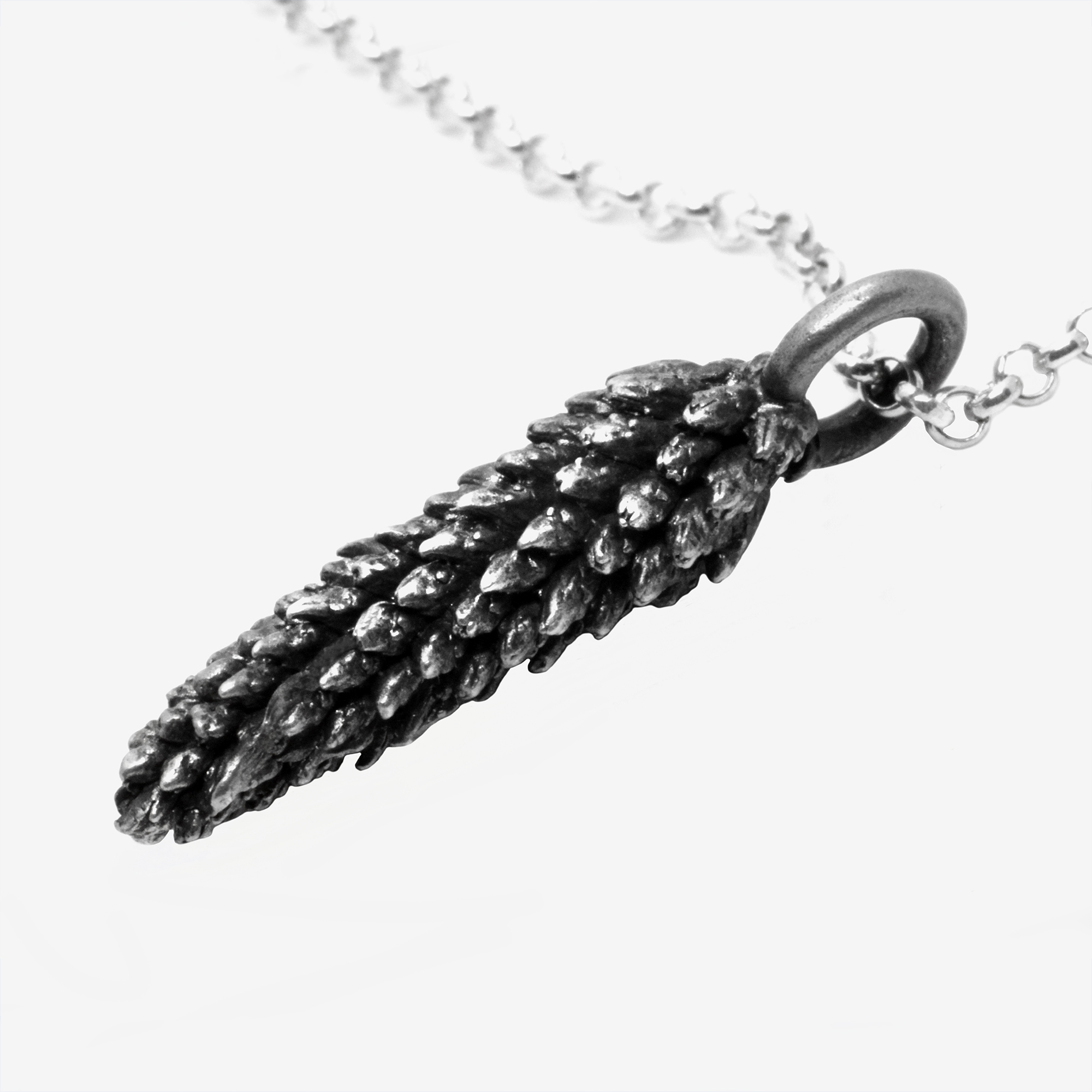 Collier fleur de plantain
