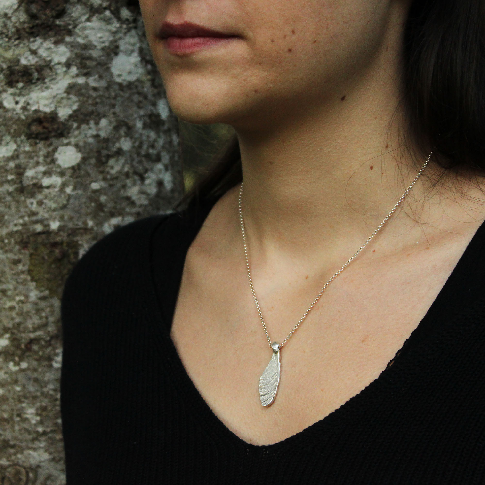 Collier demie samare