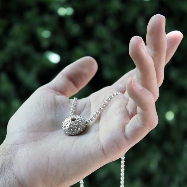 Collier grand oursin ovale – Image 8