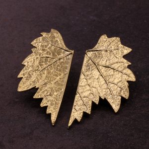 Clous feuille de vigne plaqué or